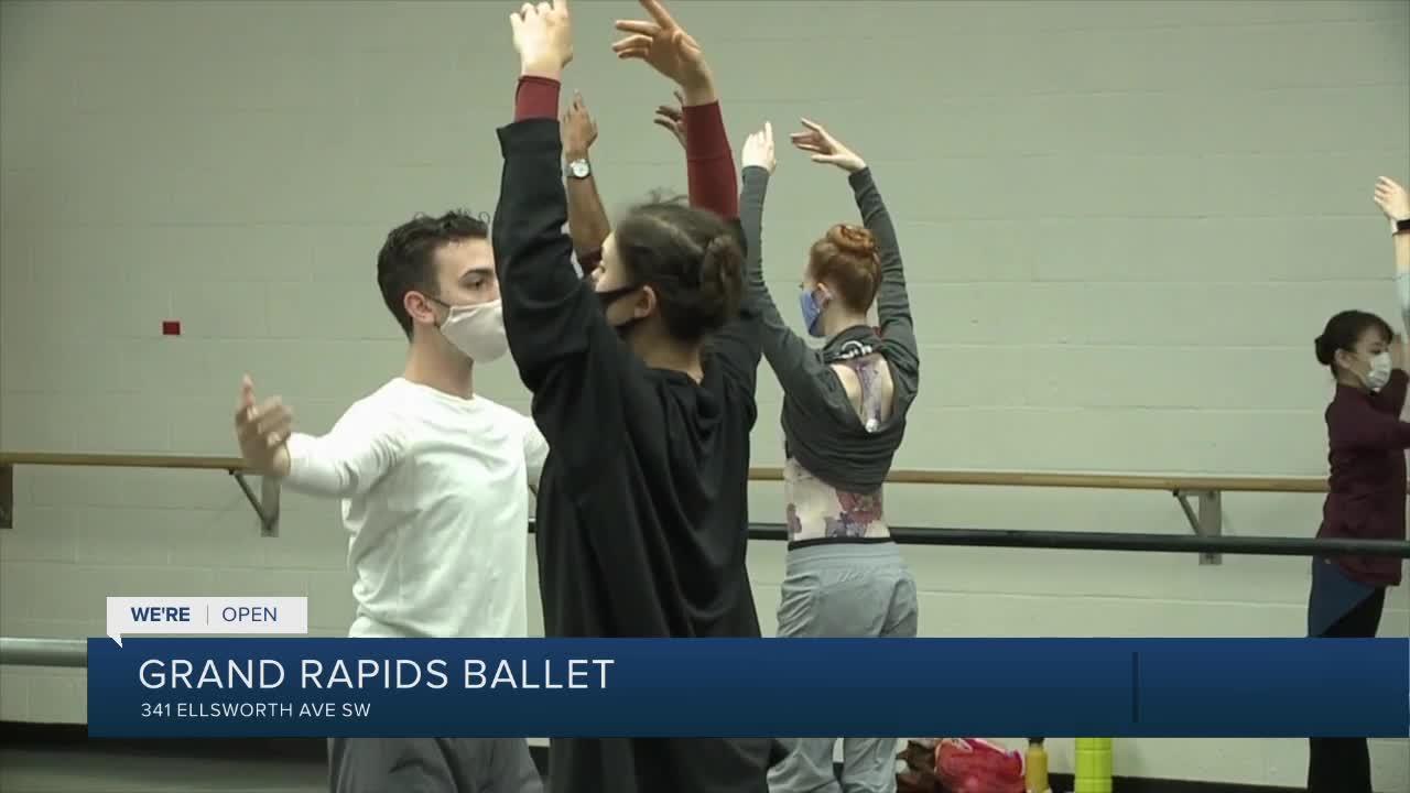 We're Open: GR Ballet onstage again