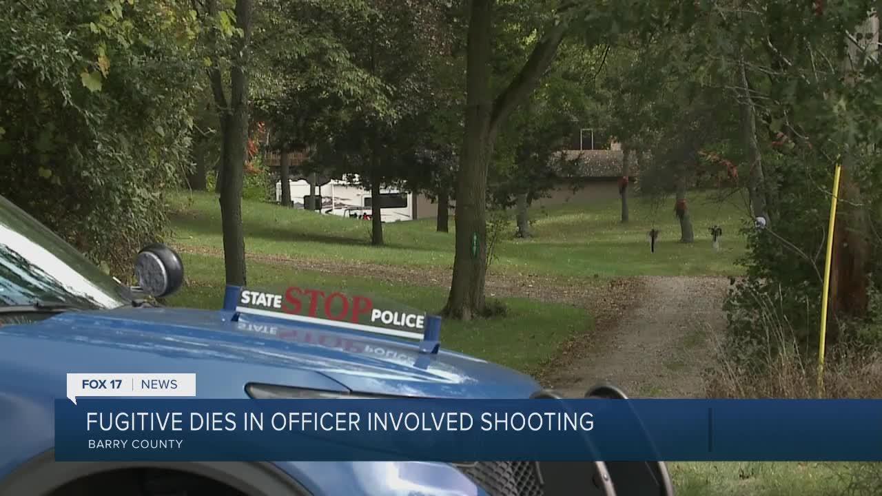 Fugitive Dies in Officer Involved Shooting