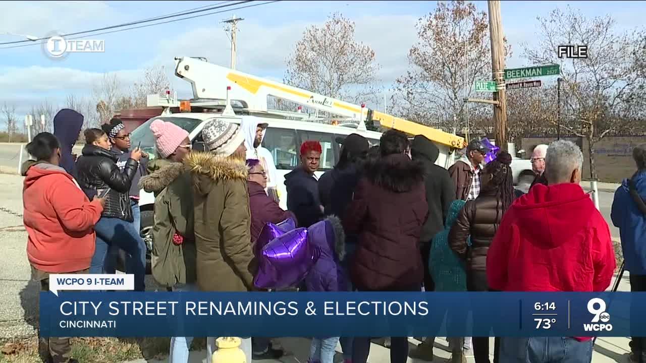 What’s behind street renamings at election time?