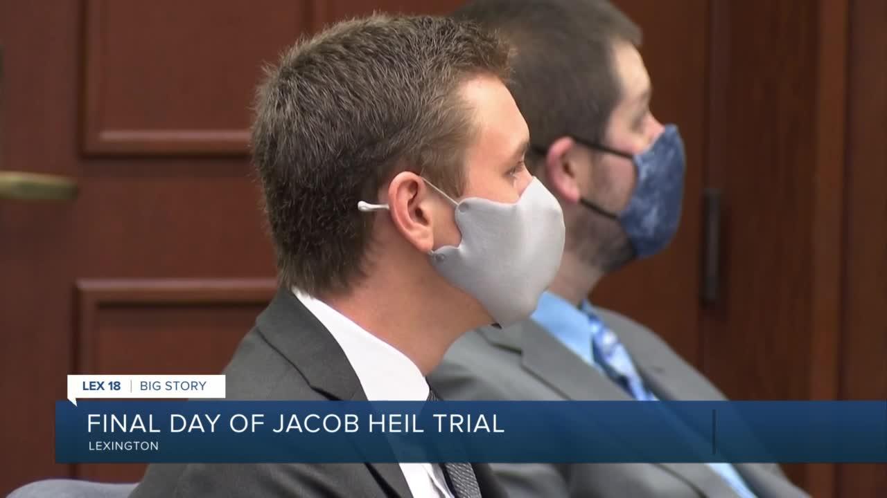 Closing arguments in Jacob Heil trial today