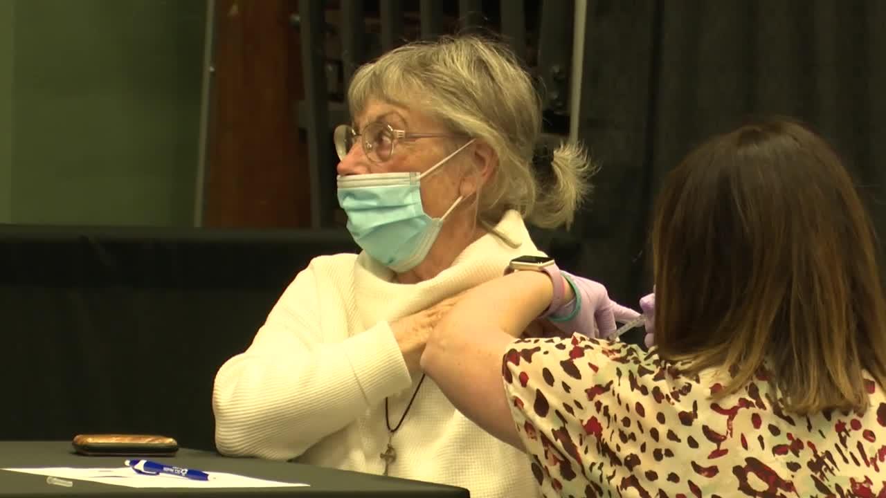 Butte vaccination clinic reports slow, steady stream of people
