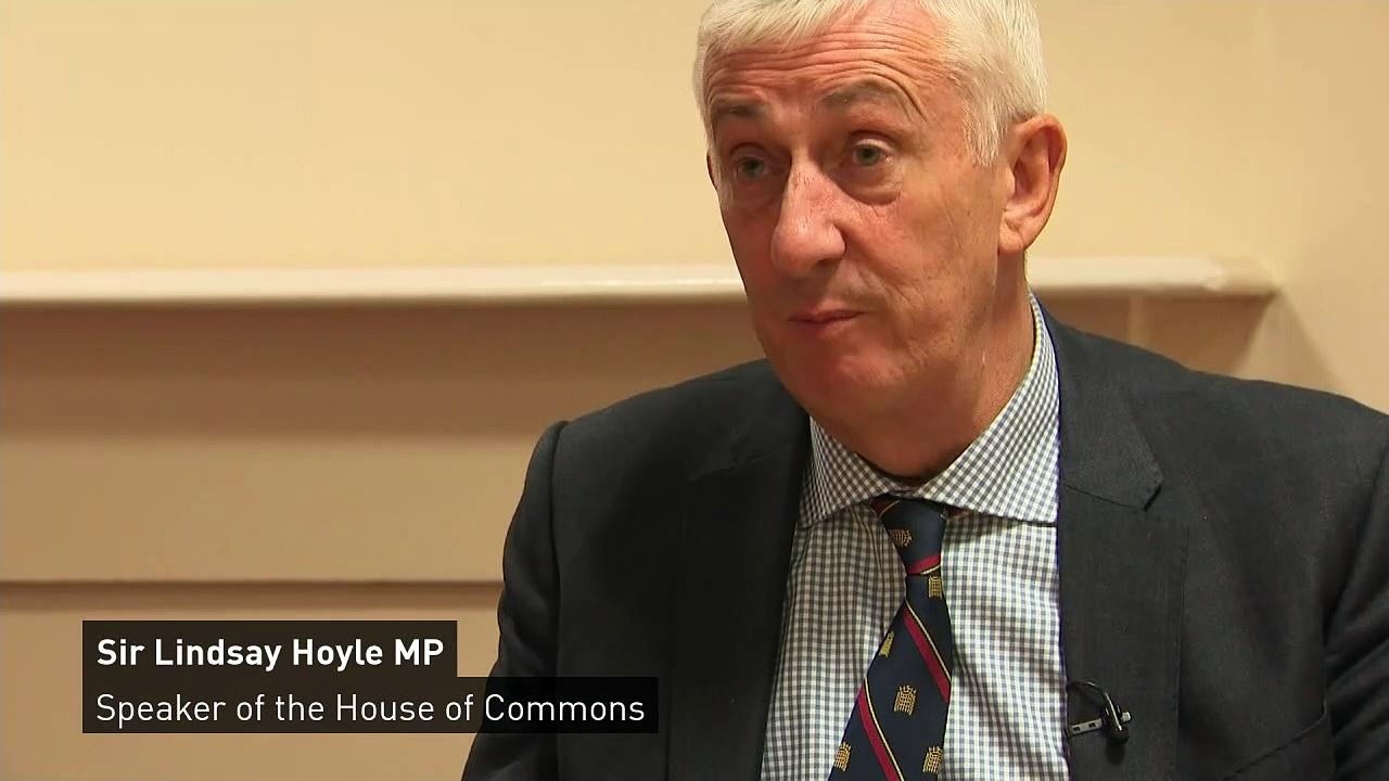 Lindsay Hoyle ‘never thought we’d be in this position again’