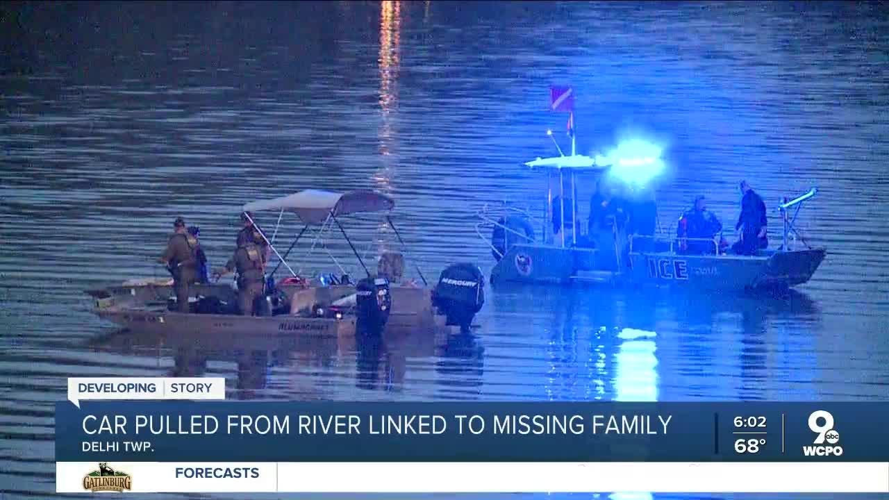 Ohio River search tied to mom, kids missing since 2002