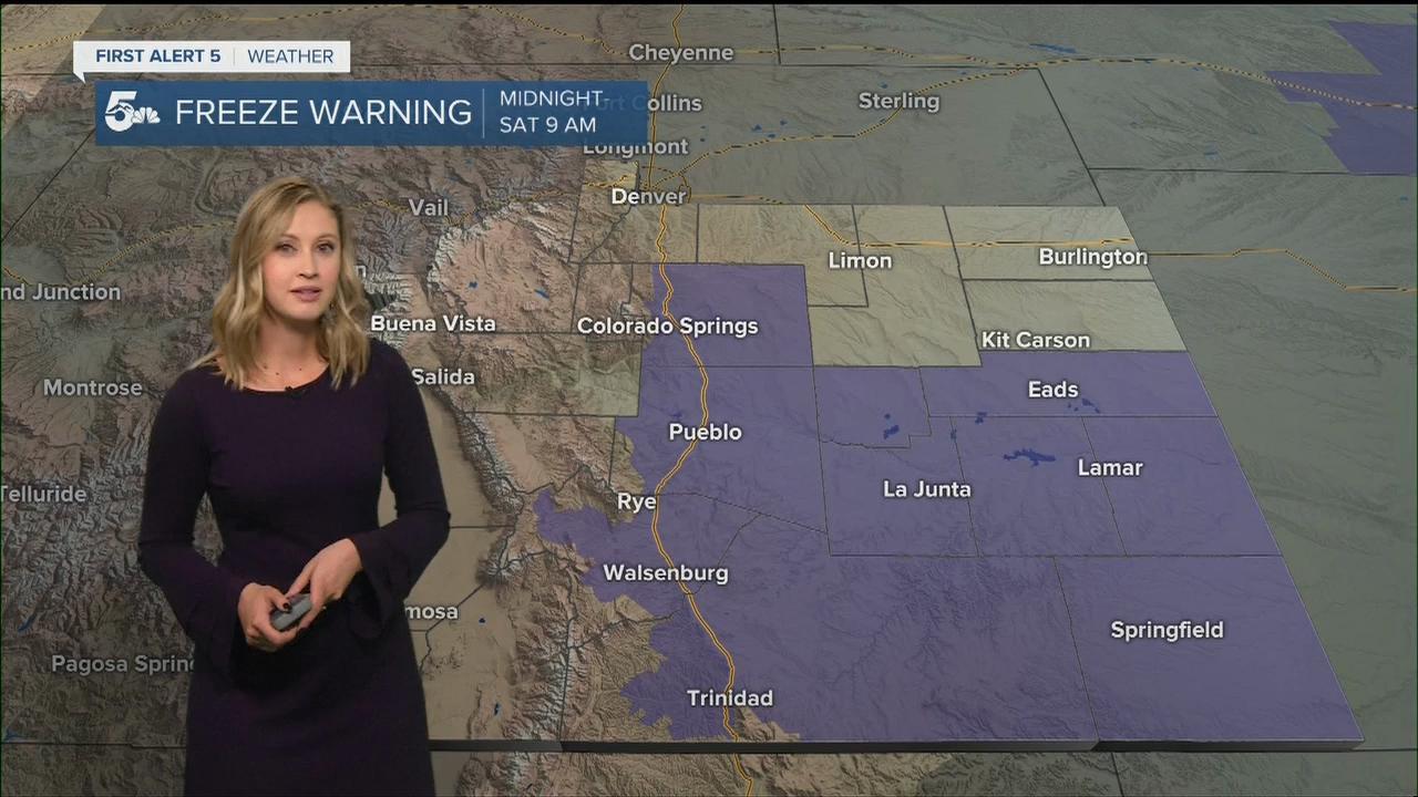 Get ready for a warmer weekend in Southern Colorado