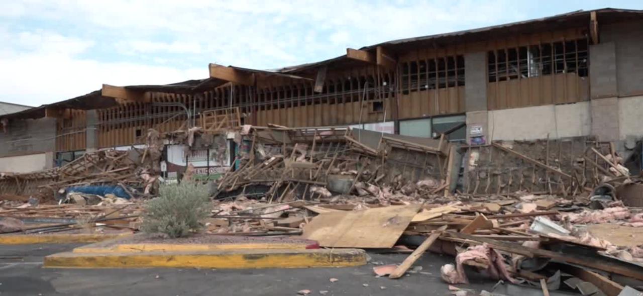 Windstorm responsible for collapse at La Bonita Supermarket