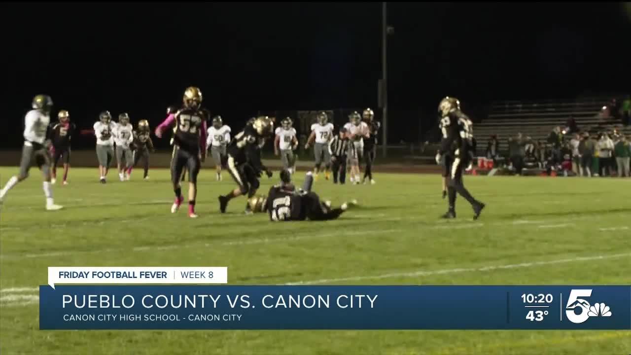 Friday Football Fever Week 8: Pueblo County vs. Canon City