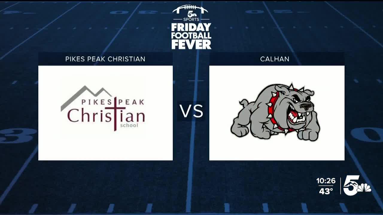 Friday Football Fever Week 8: Pikes Peak Christian vs. Calhan