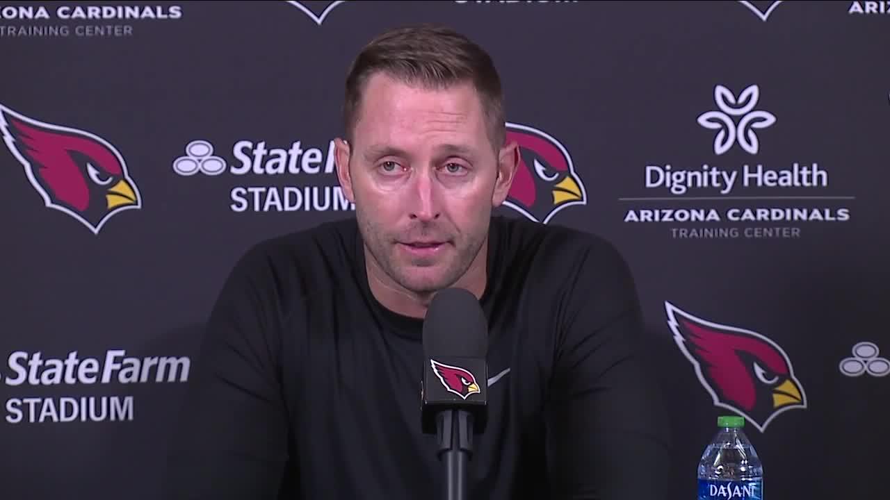 Cardinals HC Kliff Kingsbury out for Browns game after testing positive for COVID-19