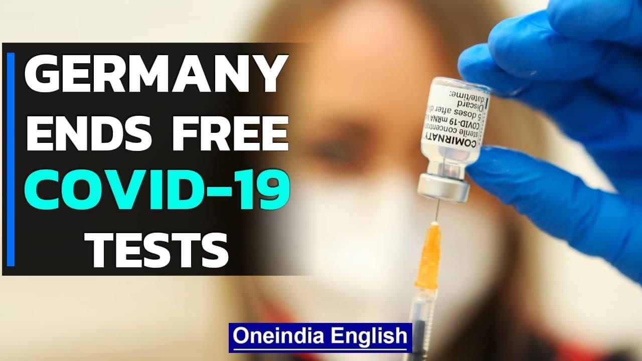 Why is Germany halting free Covid-19 tests? Motivating More or Reports of Fraud | Oneindia News