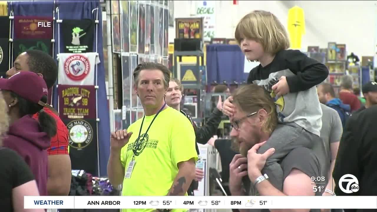 Interviewing the actor who plays Michael Myers at Motor City Comic Con