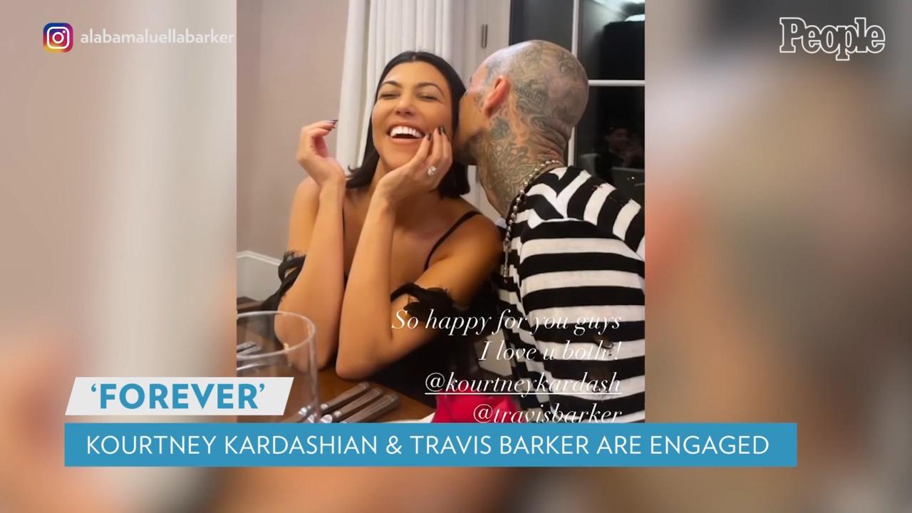 Kourtney Kardashian Is Engaged to Fiancé Travis Barker: 'Forever'