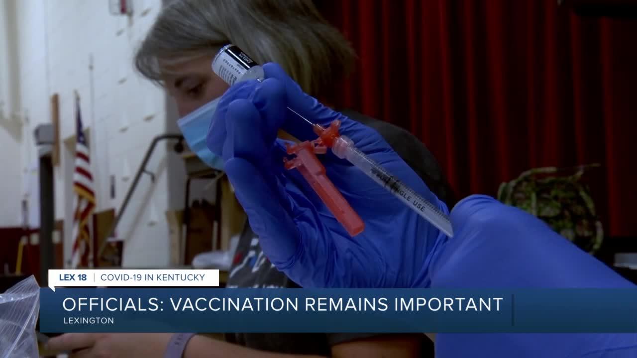 Officials: Vaccination remains important