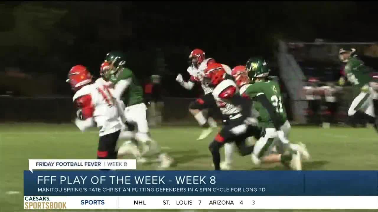 Christian's 'spin cycle' touchdown wins Friday Football Fever Play of the Week (Week 8)