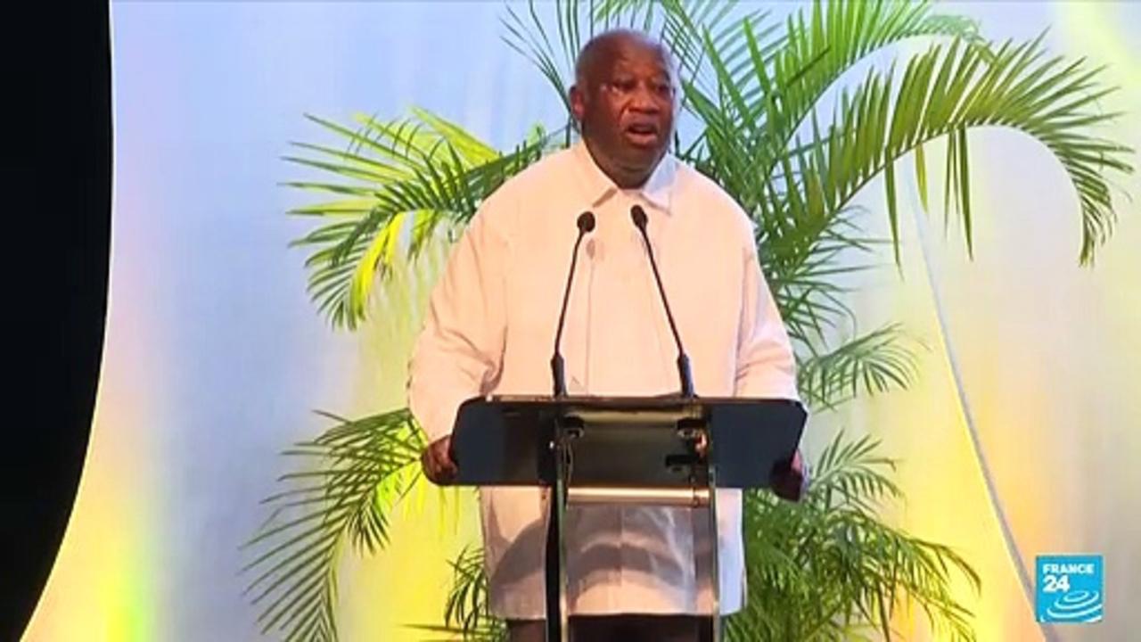 Former Ivory Coast President Laurent Gbagbo launches news political party