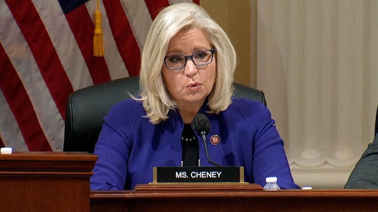Liz Cheney addresses GOP colleagues about January 6