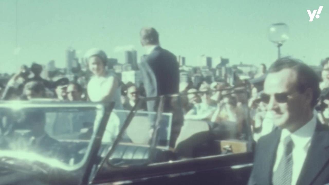 Watch: Queen Elizabeth II arrives at the Sydney Opera House for 1973 opening