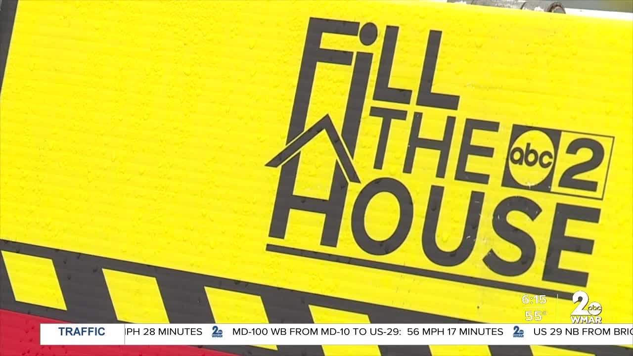 Fill the House donation drive