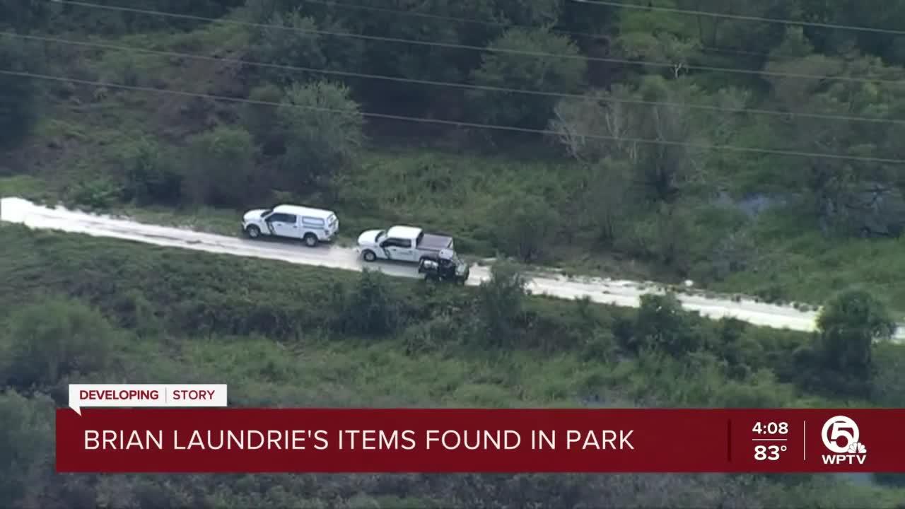 'Apparent human remains' located near where Brian Laundrie's belongings found