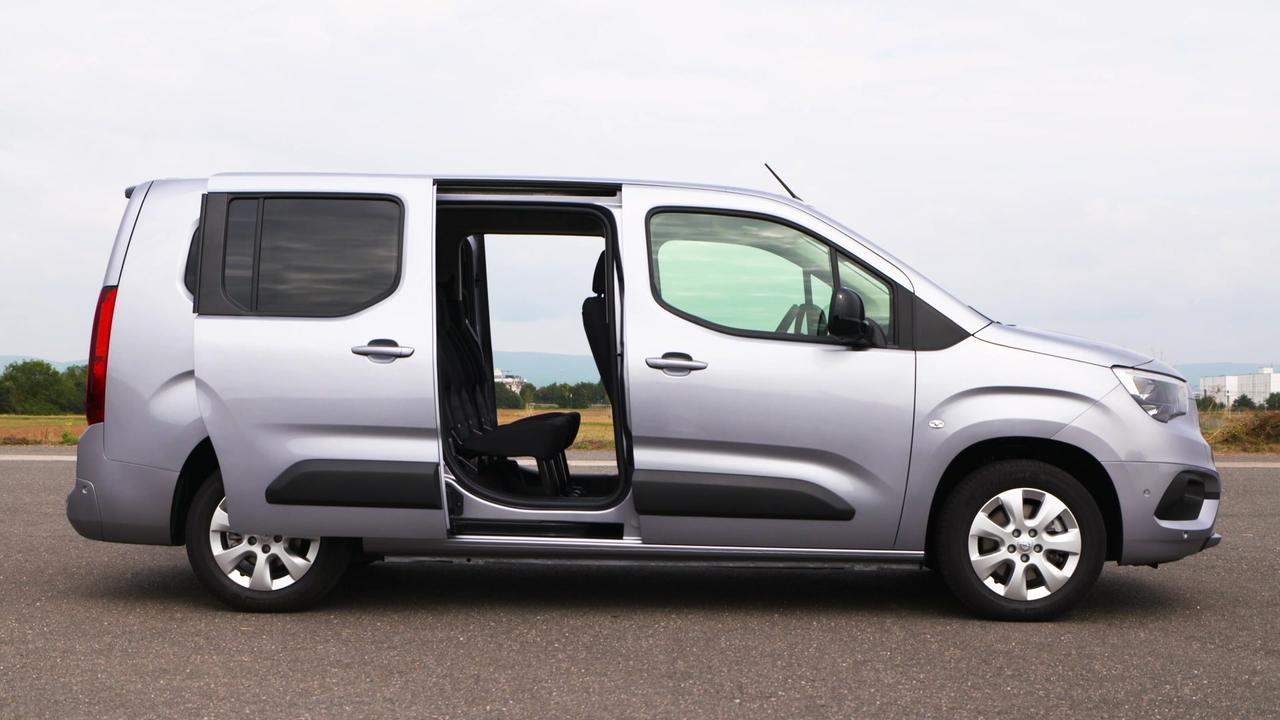 The new Opel Combo-e Life XL Exterior Design