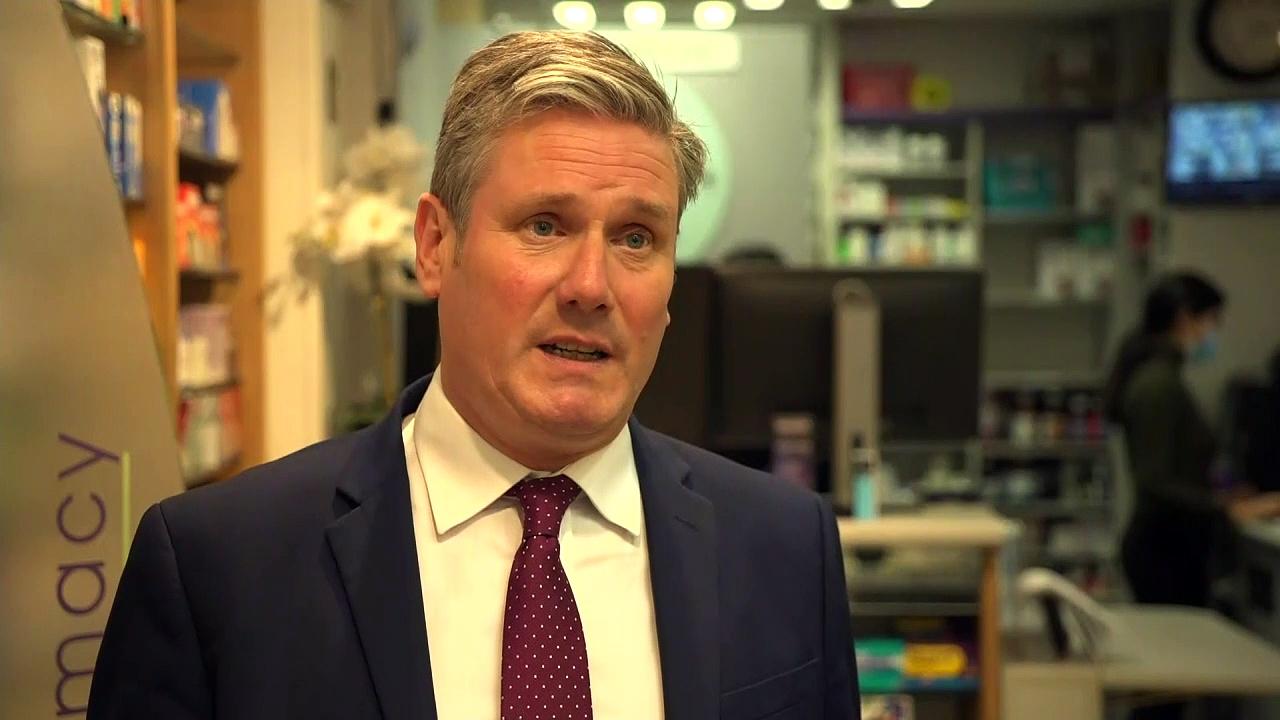 Starmer urges 500,000-a-day booster jab target