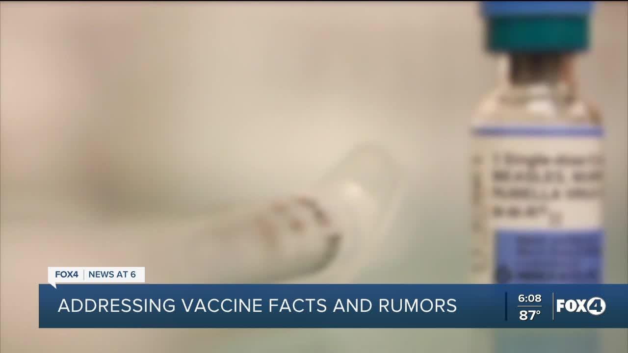 Lee Health clears up rumors connected to COVID vaccine for kids