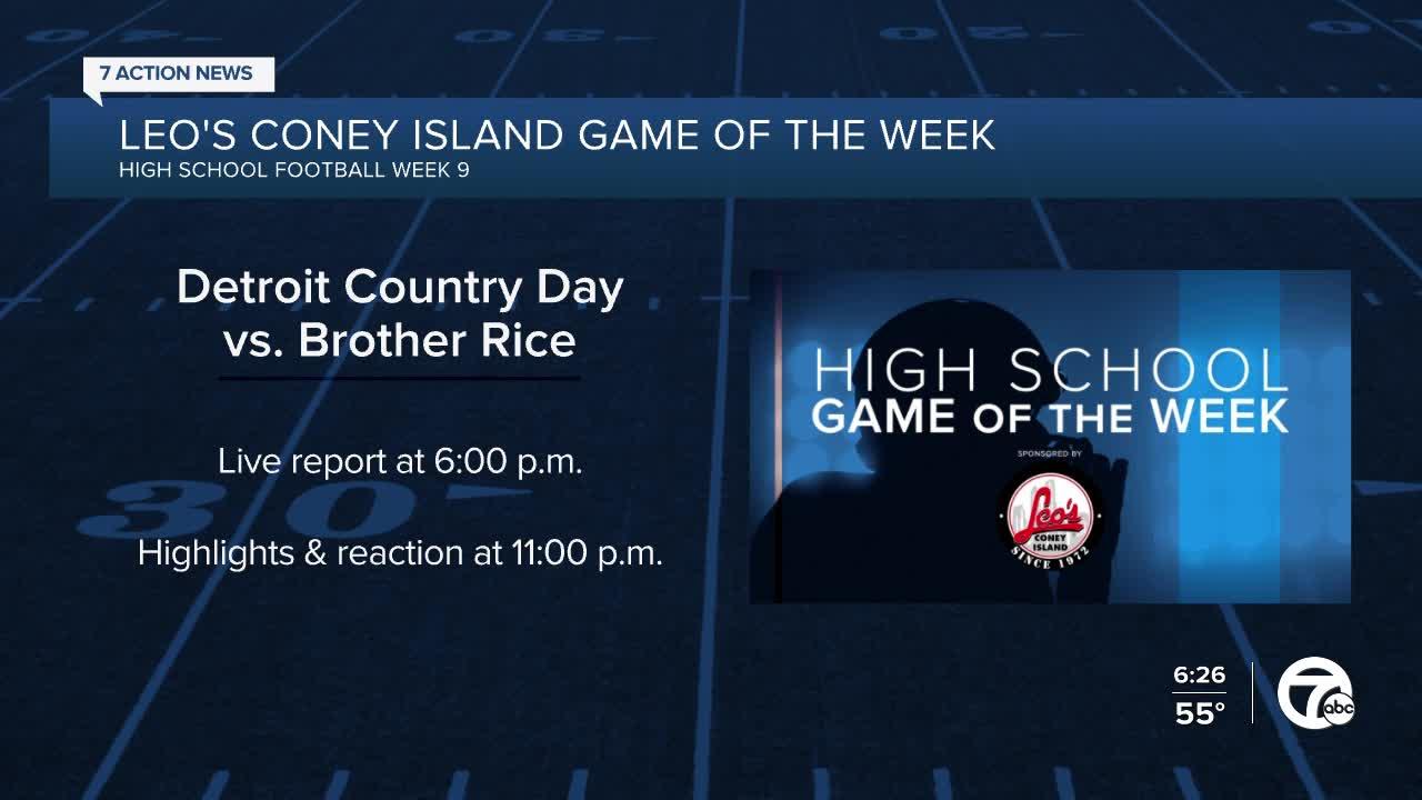 Detroit Country Day vs. Brother Rice is Leo's Coney Island Game of the Week