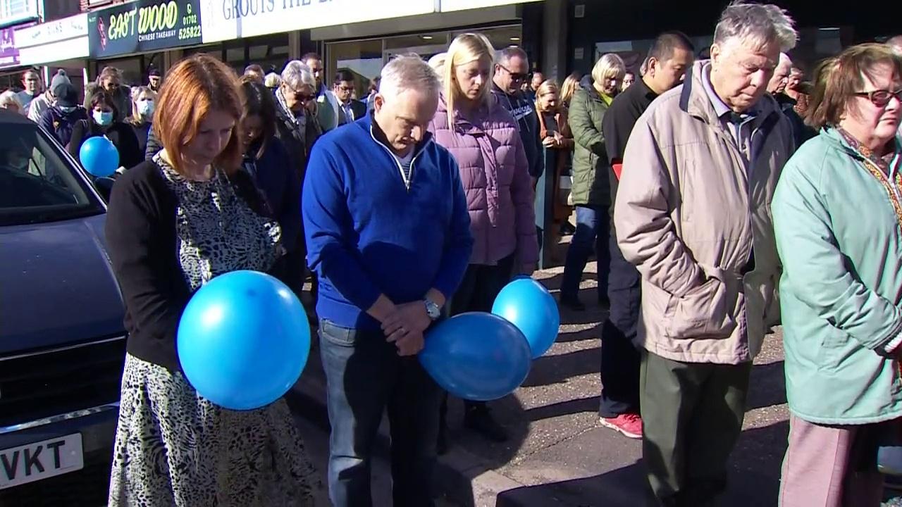 Minute's silence held in Leigh-on-Sea for murdered MP