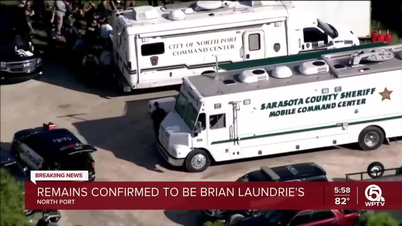 FBI confirms remains found in Florida are Brian Laundrie