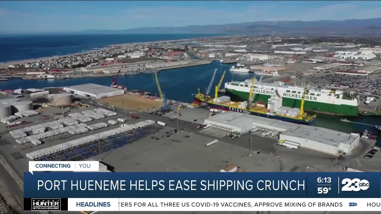 Port Hueneme looks to ease SoCal cargo ship congestion