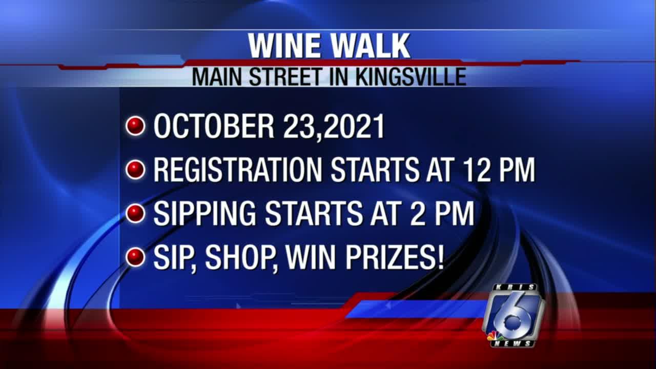 Sip and shop at Kingsville's monthly Wine Walk on Saturday