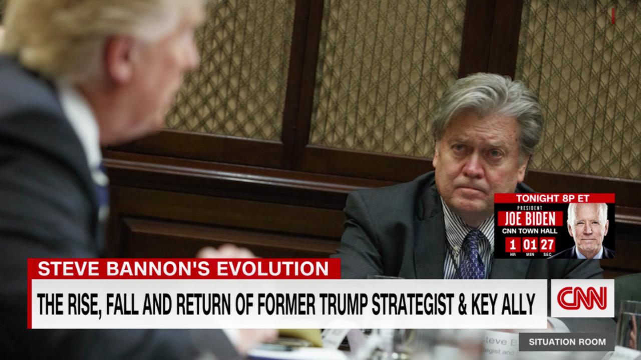 The rise, fall, and return of Steve Bannon