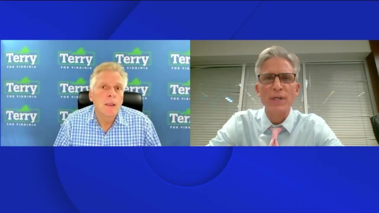Interview with Democratic gubernatorial candidate Terry McAuliffe