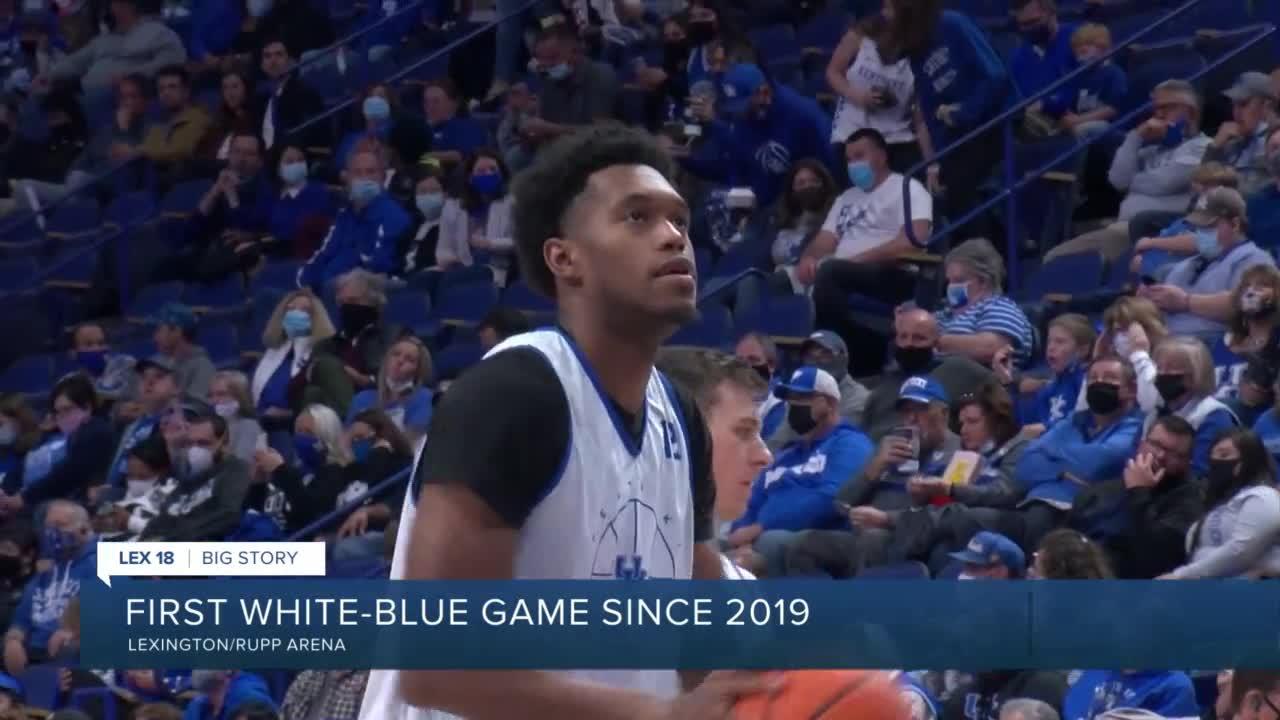 First Blue White game since 2019