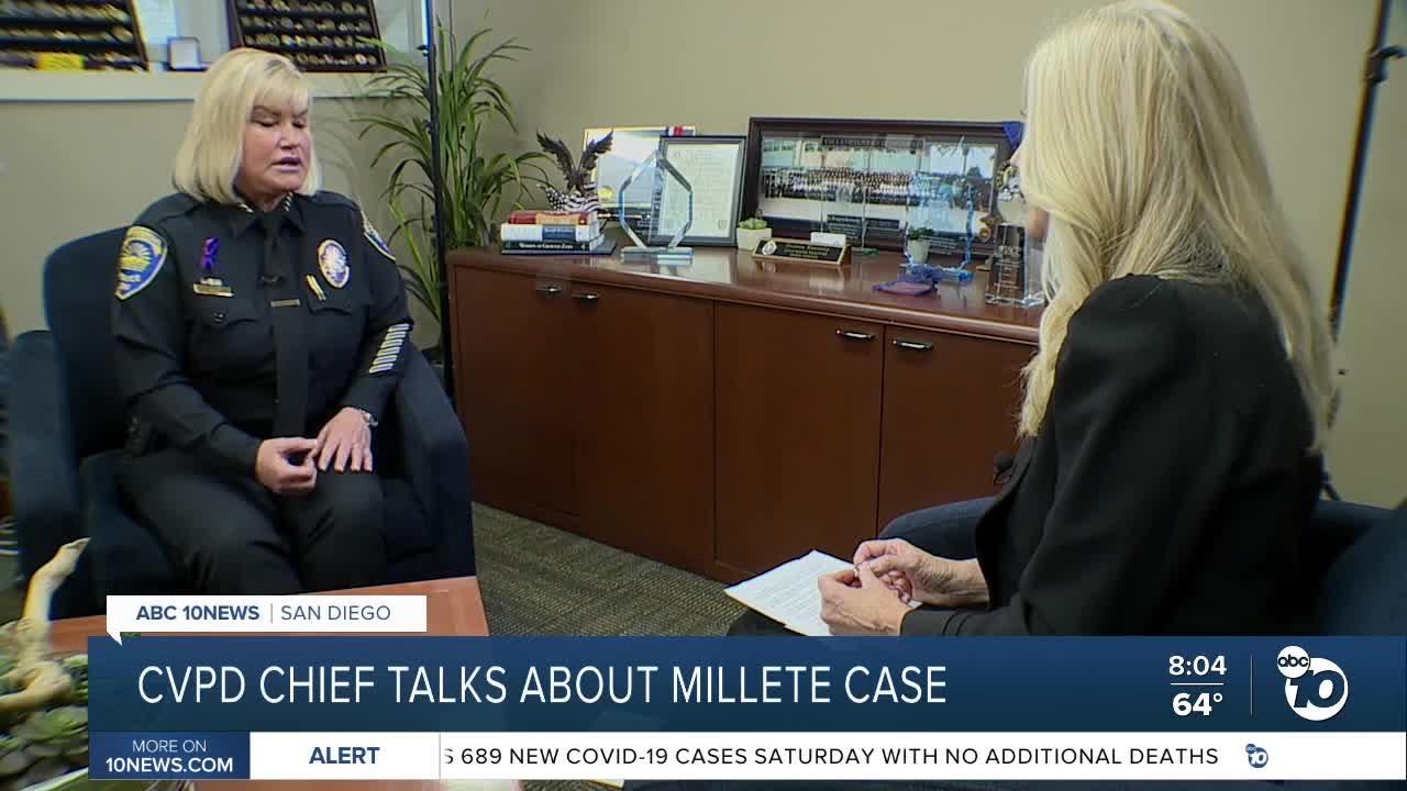 Chula Vista Police Chief interview on Millete