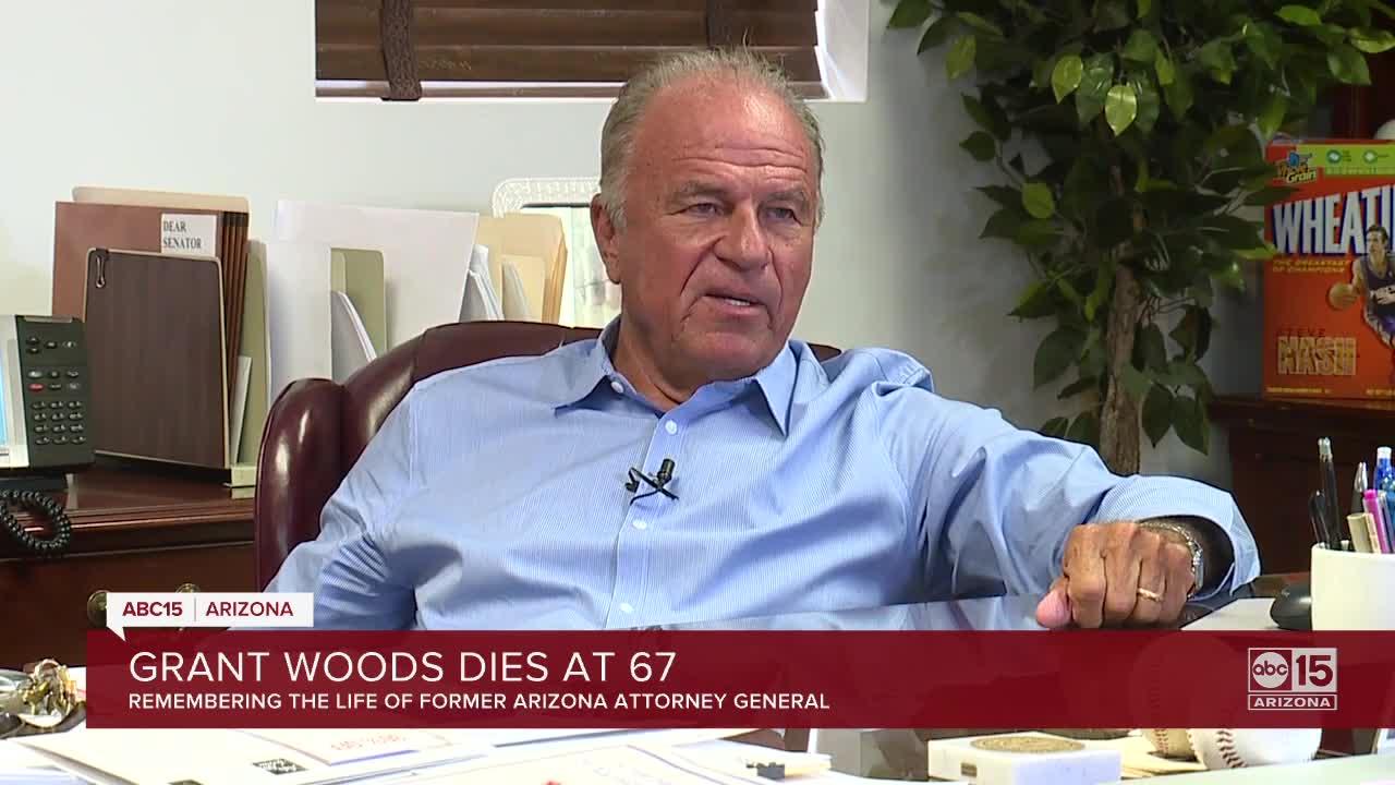 Grant Woods, former Arizona Attorney General, has died unexpectedly at age 67