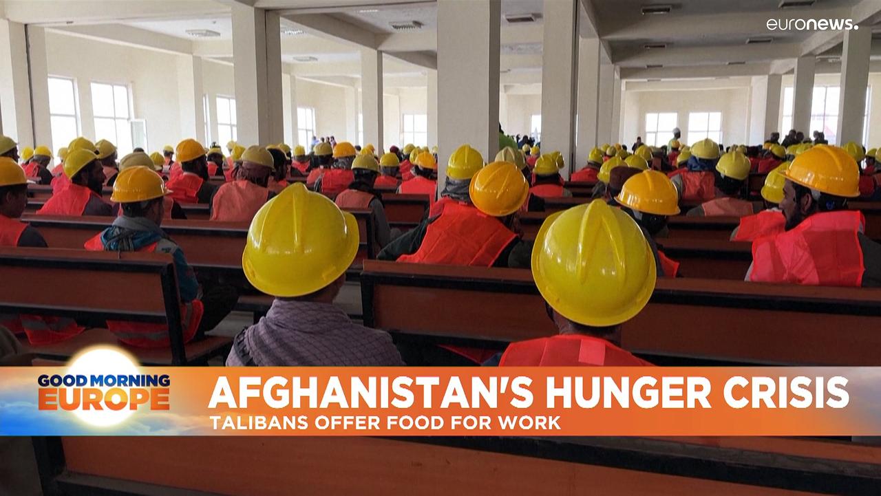 Taliban launches food-for-work programme to tackle hunger crisis in Afghanistan