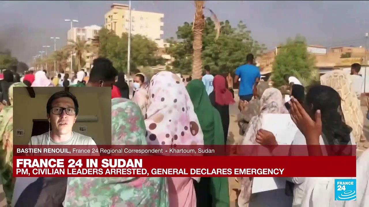 FRANCE 24 in Sudan: Sudan army kills at least one, wounds 80 anti-coup protesters