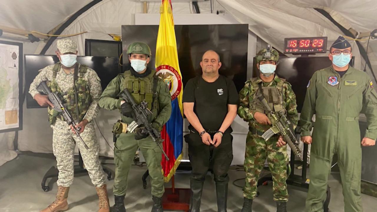 Colombia's most-wanted drug lord captured