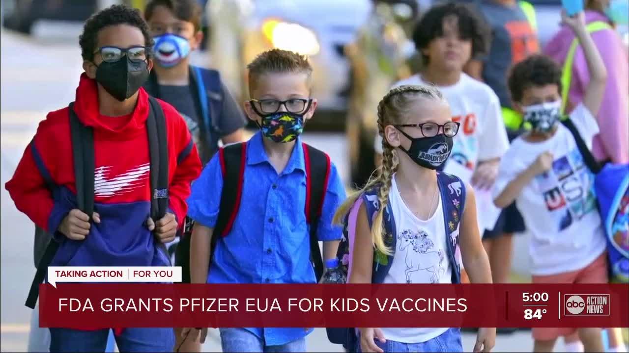 FDA panel unanimously votes to recommend Pfizer vaccine for kids as young as 5