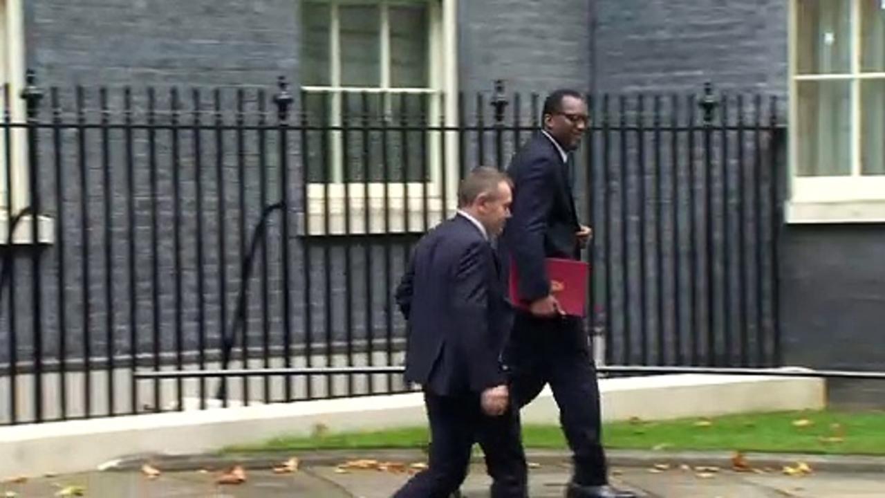 Ministers depart Downing Street after Cabinet meeting