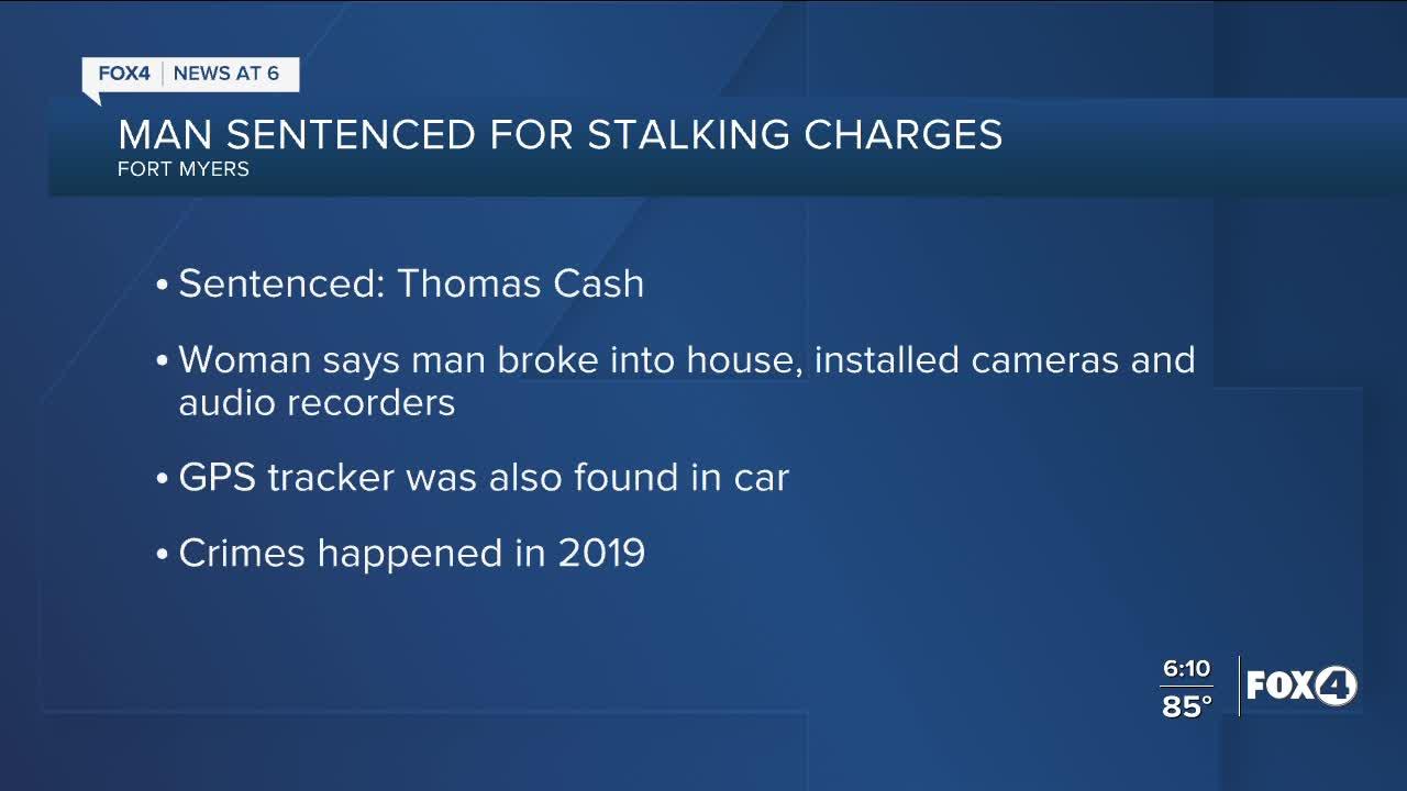 Man arrested for stalking