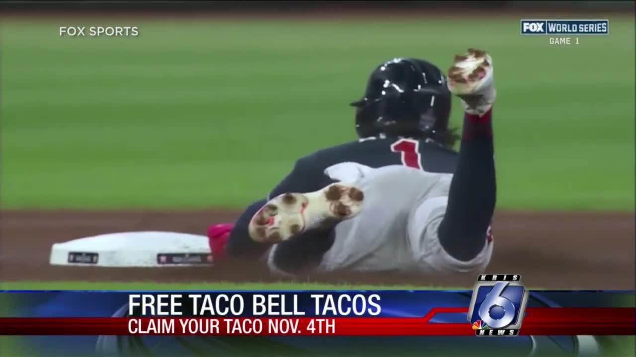 Taco Bell providing free taco after Atlanta stolen base