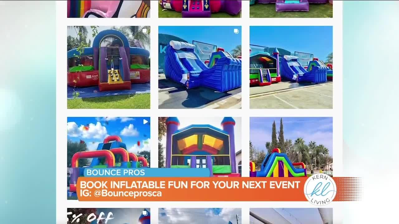 Kern Living: Book Inflatable Fun for Your Next Event with Bounce Pros