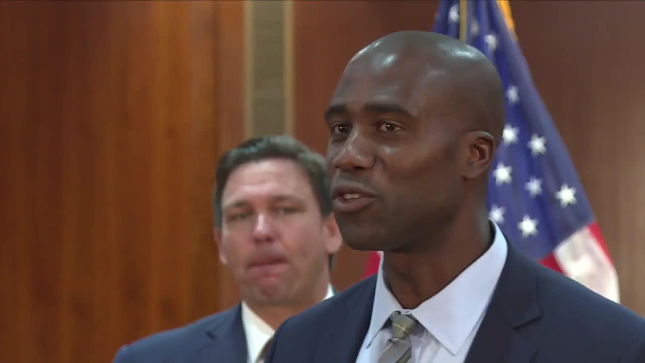 Florida governor continues to back surgeon general despite growing frustrations