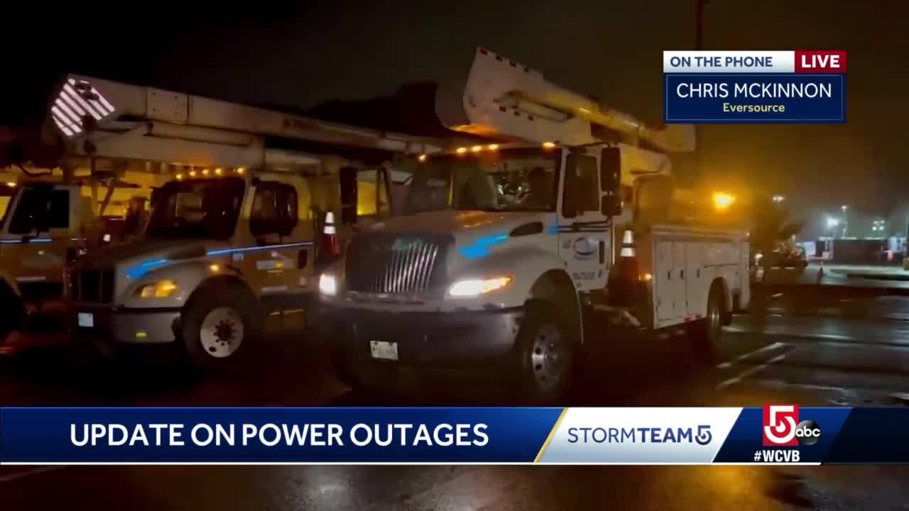 Eversource gives update on power restoration