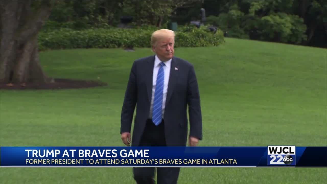 Trump to attend World Series game in metro Atlanta