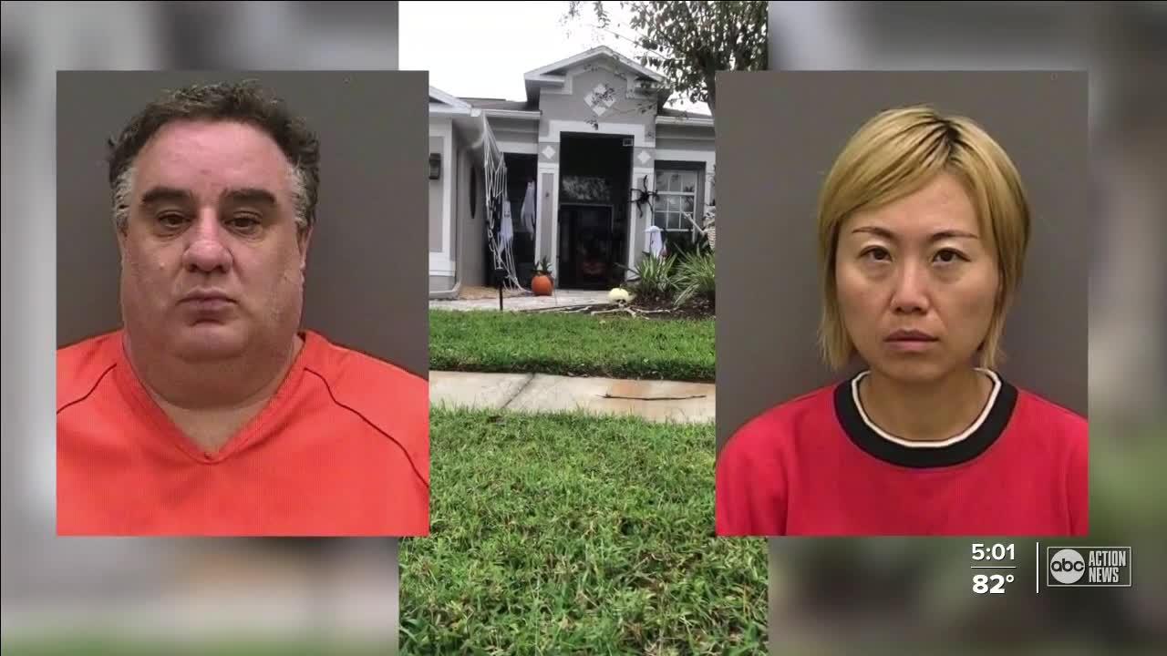 Couple arrested for running prostitution ring at massage parlors in Hillsborough, Pinellas counties