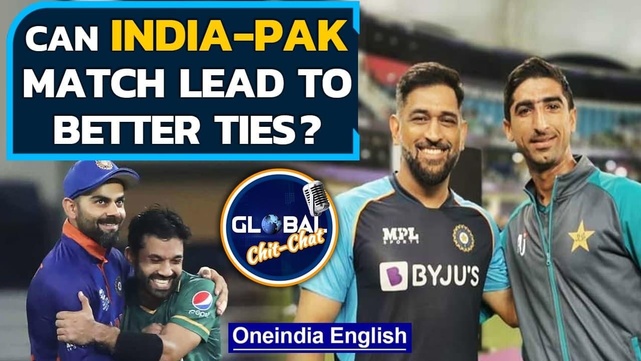 India-Pakistan match: Can on field bonhomie lead to better ties? | Oneindia News