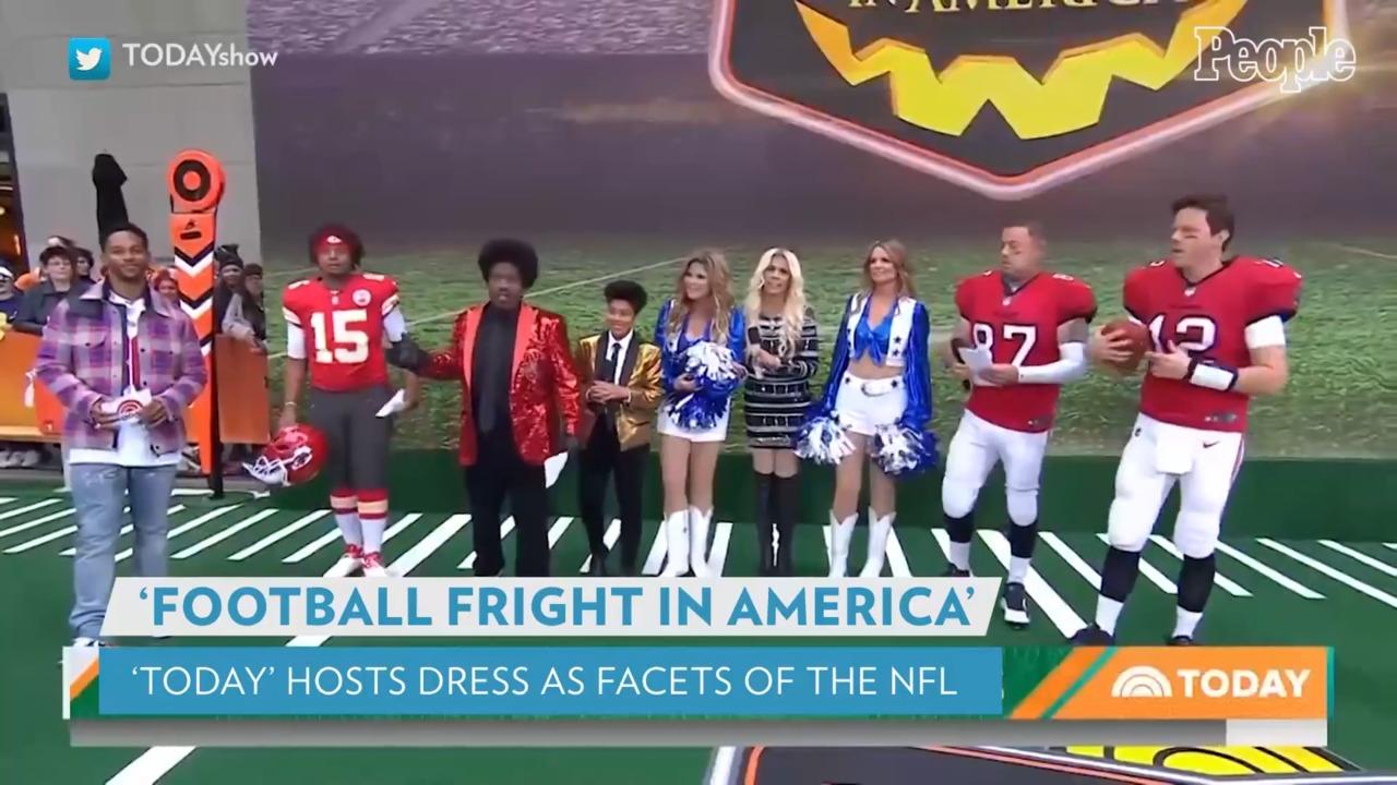 Today Show Hosts Tackle an NFL Theme for Halloween 2021 — Tom Brady, Patrick Mahomes, and More!