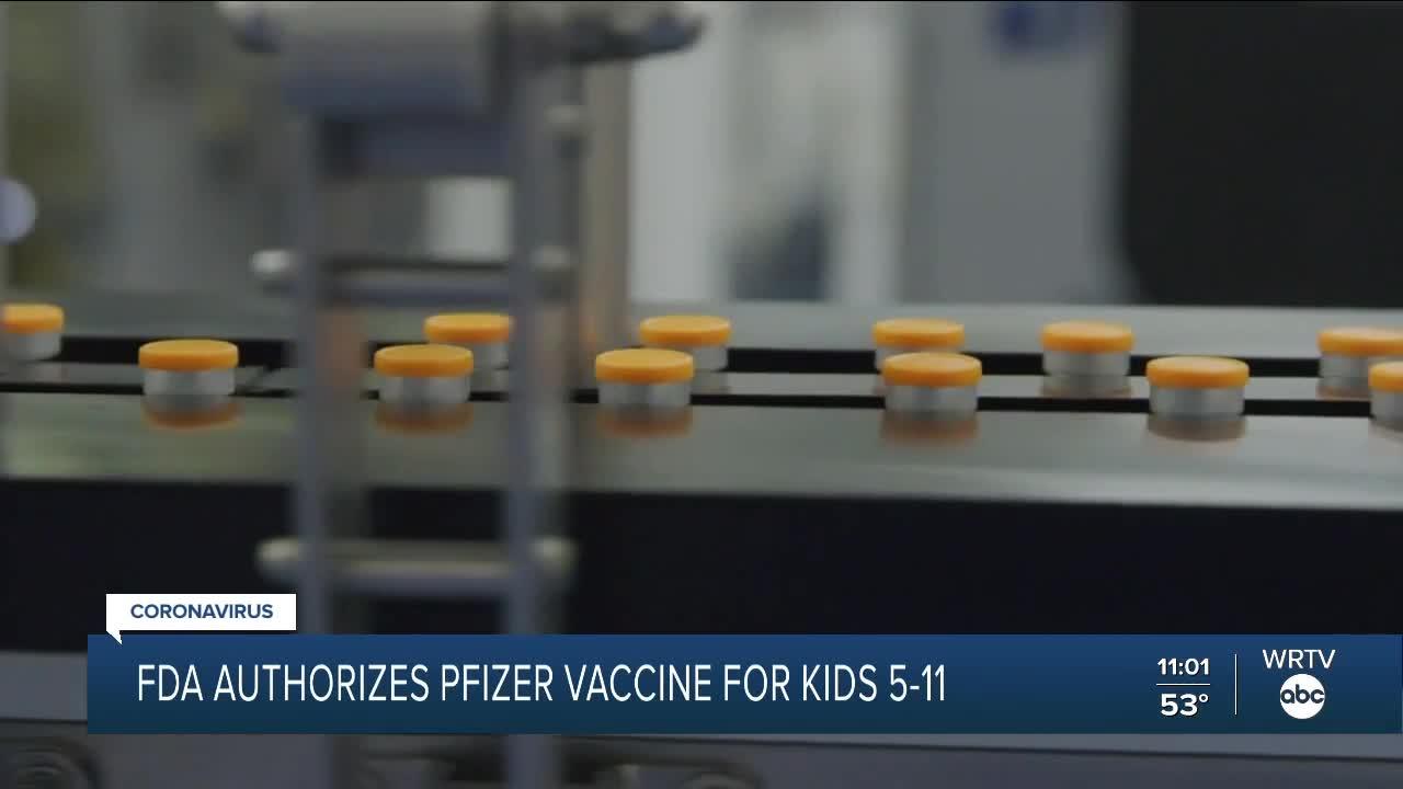FDA Authorizes Pfizer Vaccine for Kids 5 to 11